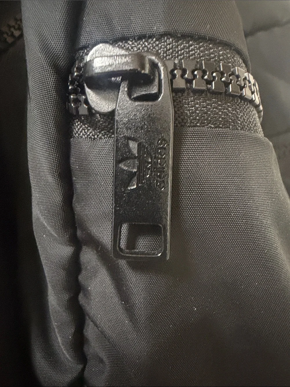 adidas Black Backpack with White Trefoil and Stripes